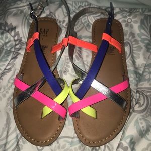 Gap Girls Mulitcolor Strappy Sandal